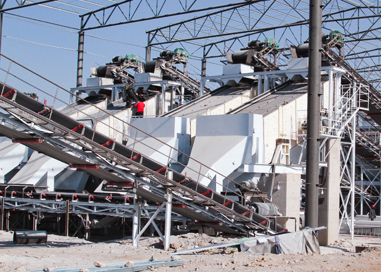 篩分生產(chǎn)線(xiàn)